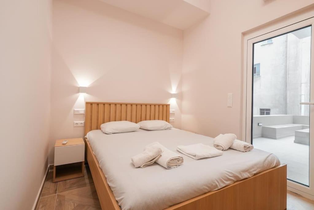 Ferienwohnung The Downtown Oasis 4' To Panormou Metro Station Athen Exterior foto